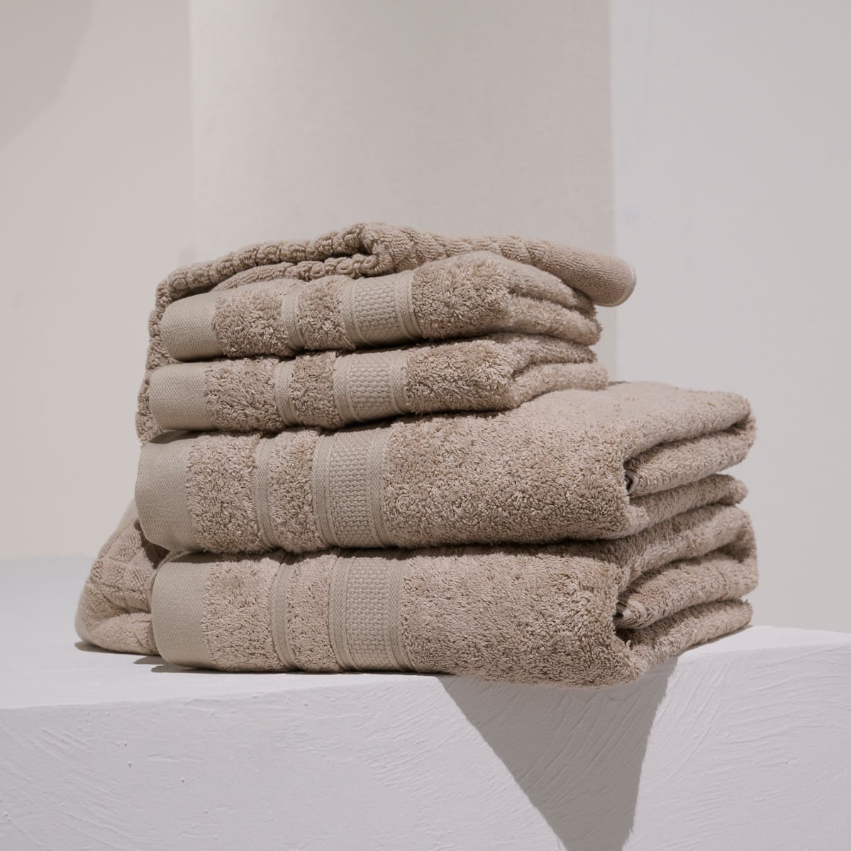 03 02 0067 Jogo de Banho Supremacy Bege